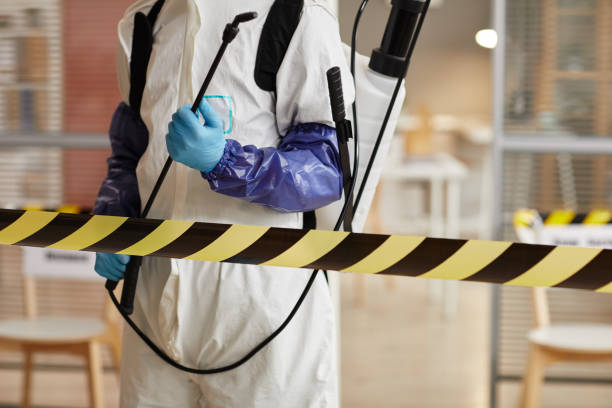 Professional Trauma Scene Cleanup technician working in Simonton, TX